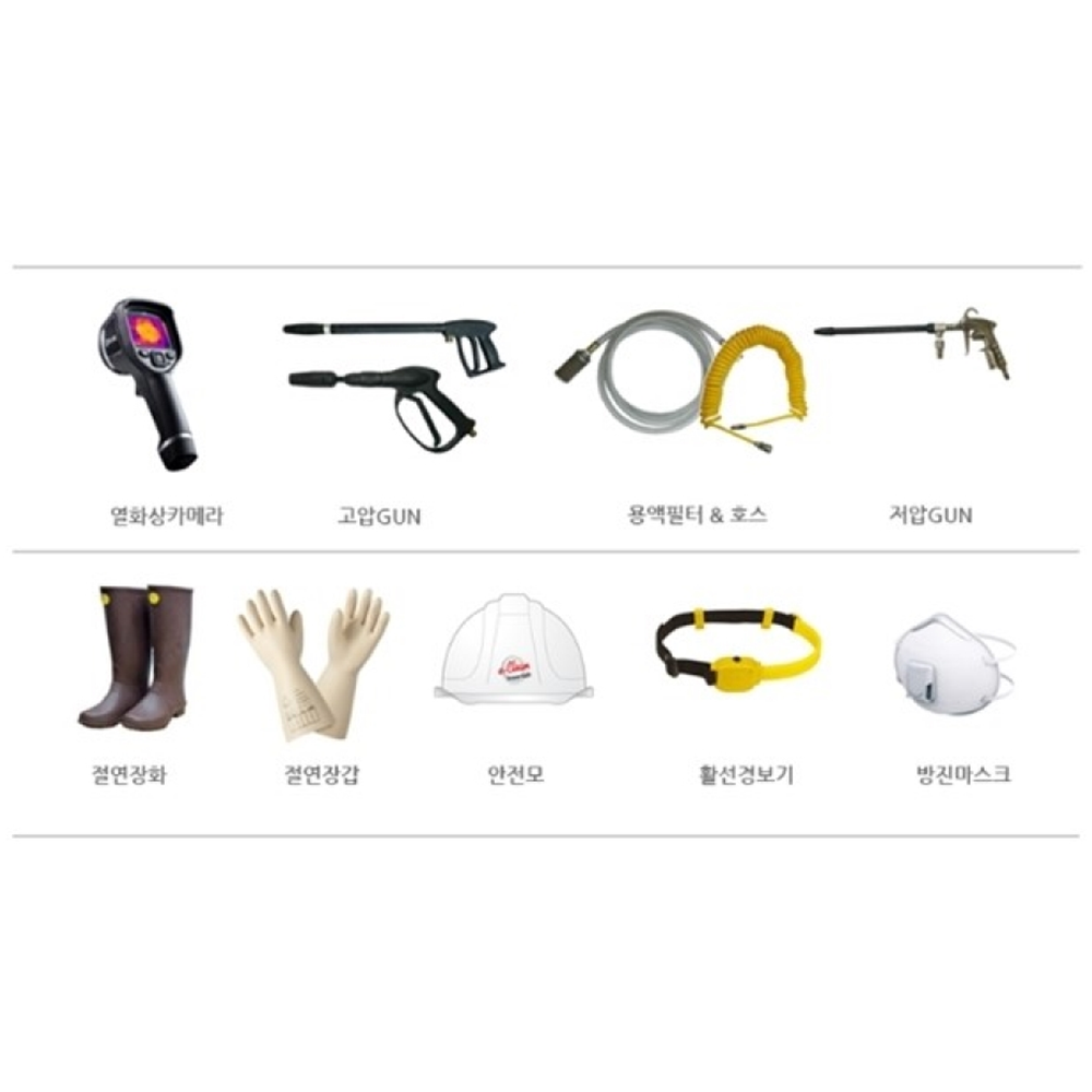 Service works for On-power cleaning