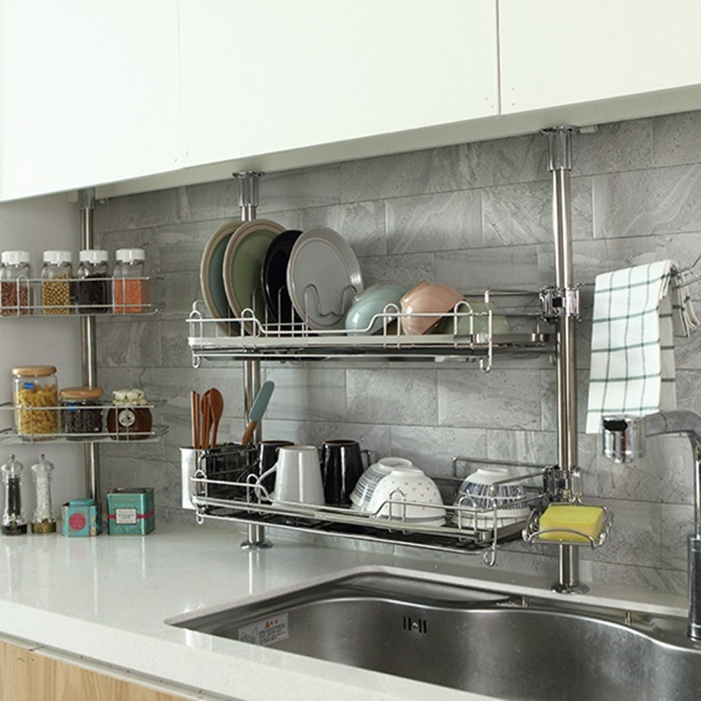 I-NEX All-Stainless Premium Sink Rack(ROYAL600)