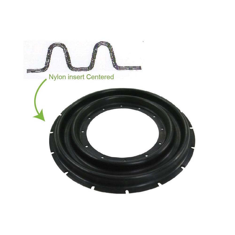 Rubber Diaphragm molded part