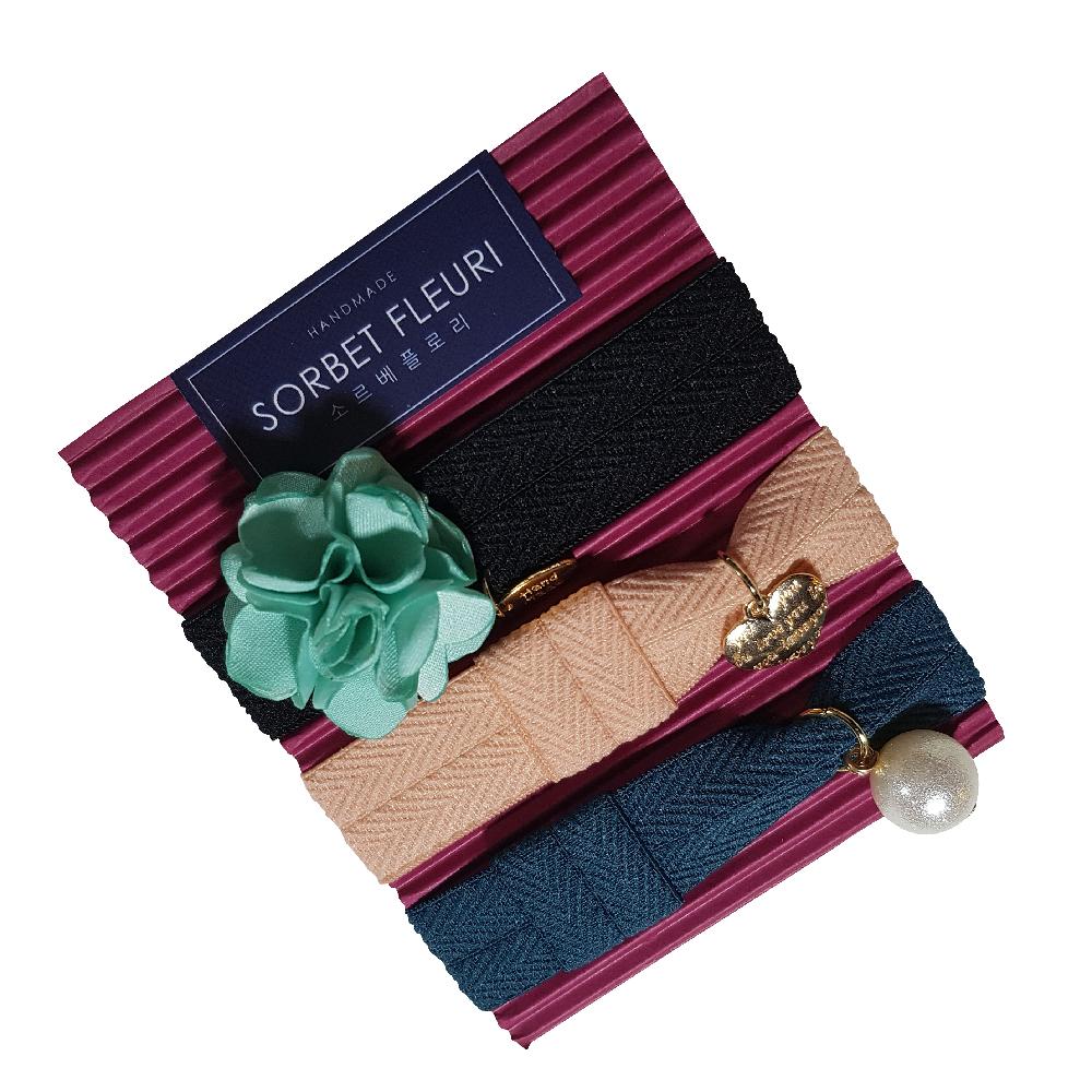 Fleuri Hair Tie Set