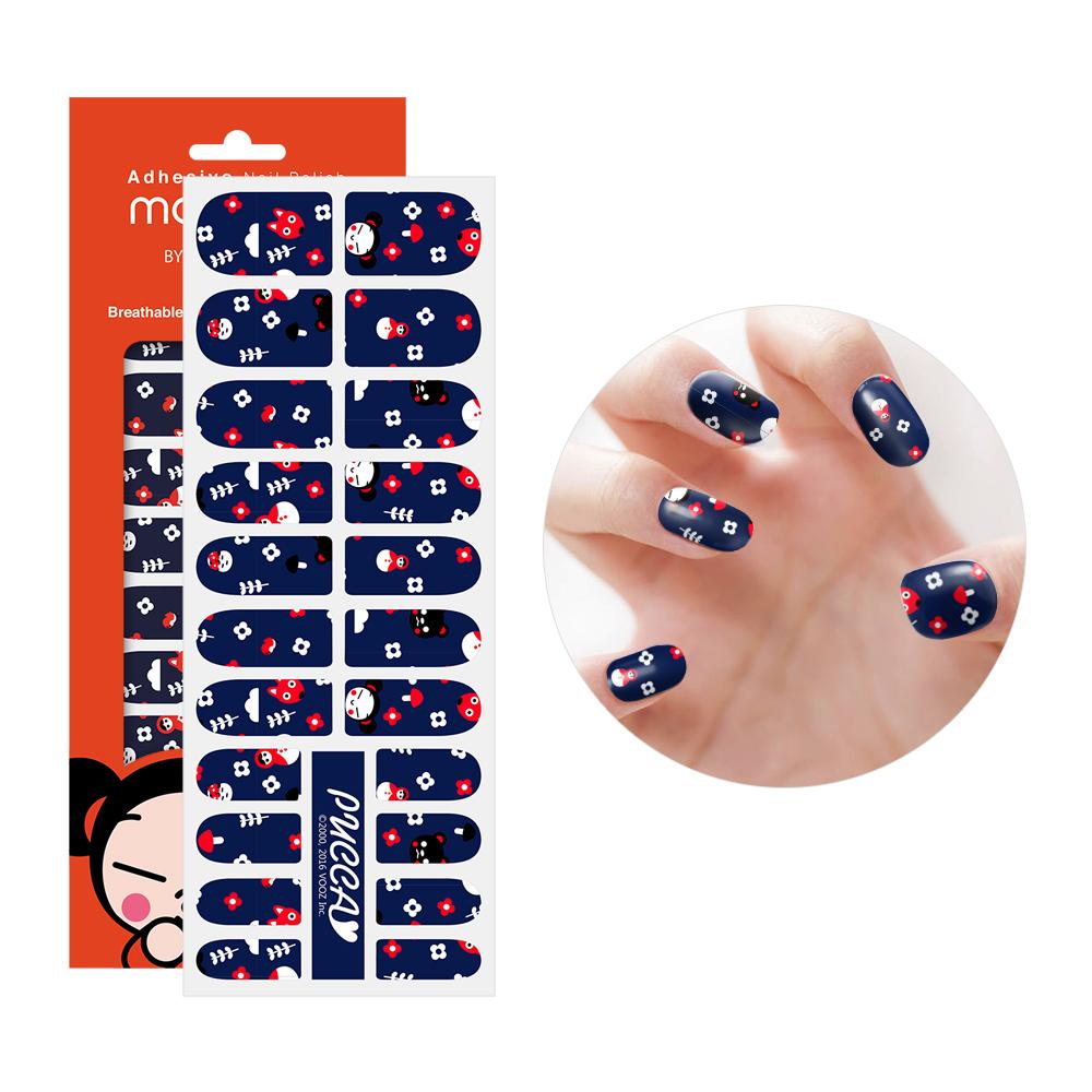 Mango10 Adhesive Nail Polish by PUCCA Stickers Art Design