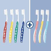My denti Toothbrush 4+3