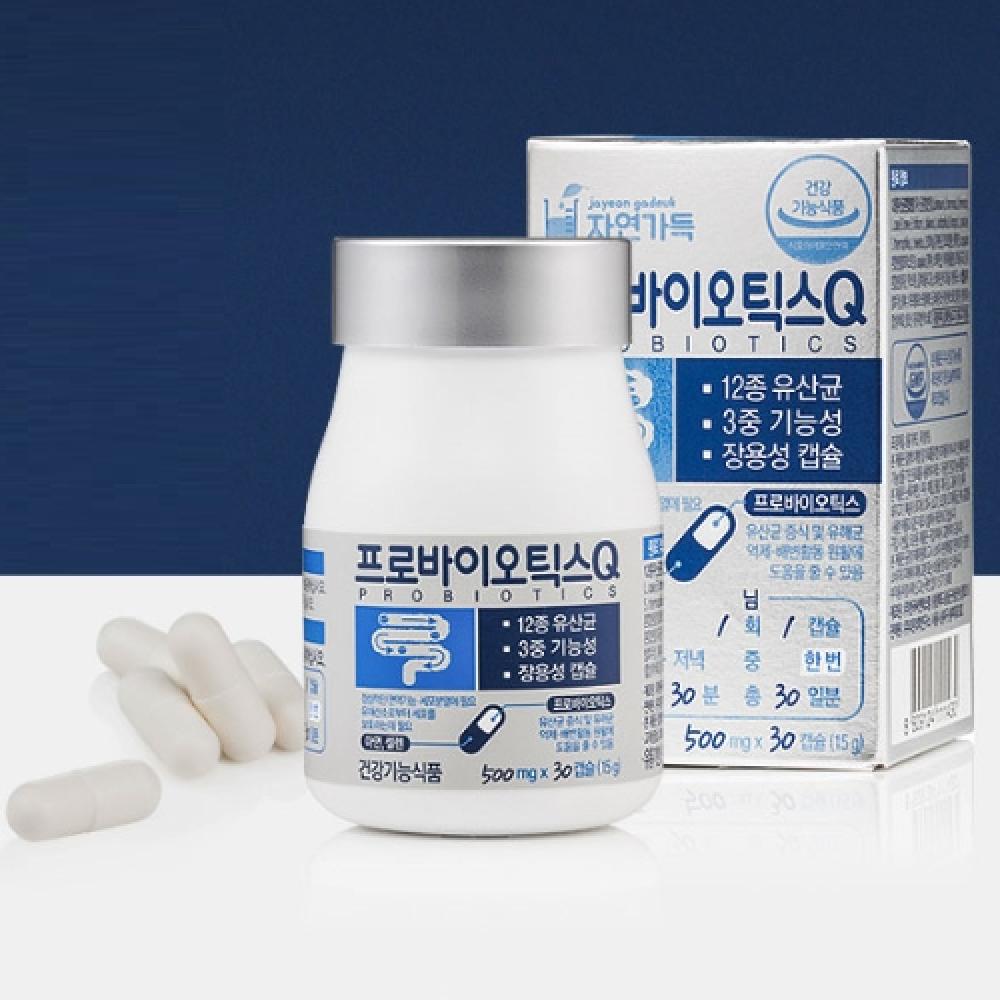 JAYEON GADEUK Probiotics Q Digestive Supplements