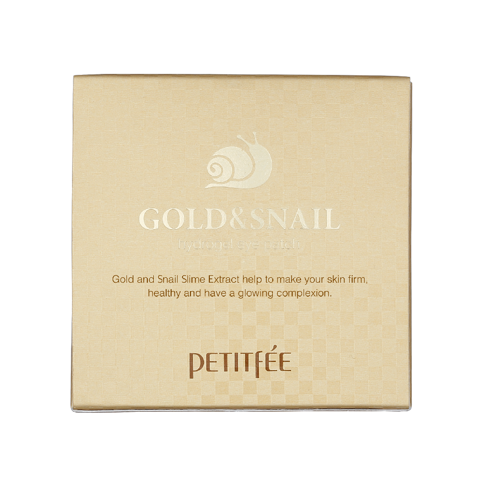 PETITFEE GOLD &  SNAIL Hydrogel Eye Patch