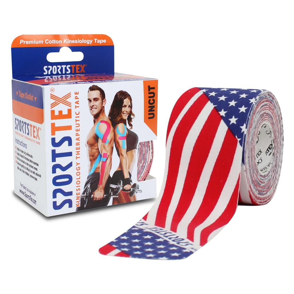 SPORTSTEX KINESIOLOGY PATTERN SINGLE ROLL 2ea Pain Relief Elastic Muscle KT