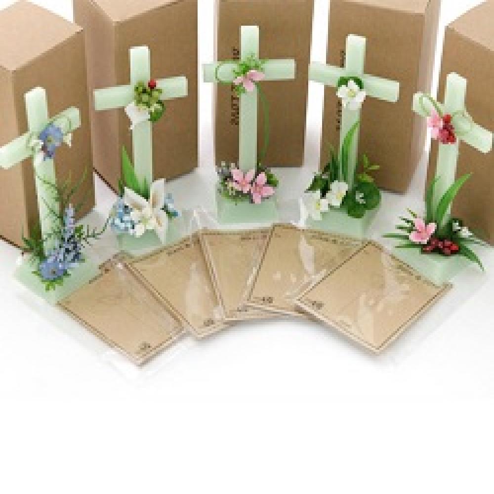 Bless & Love Fluorescent Flower Cross