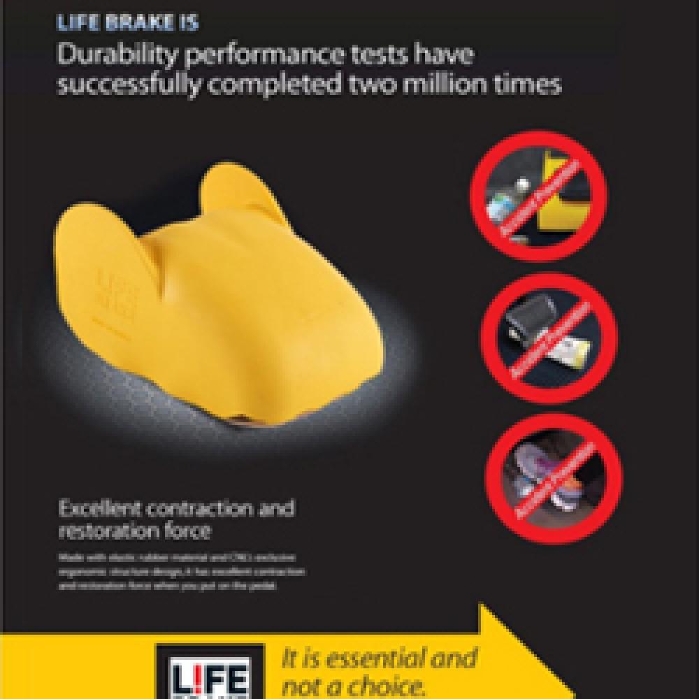 Safeguard Life Brake, Gray