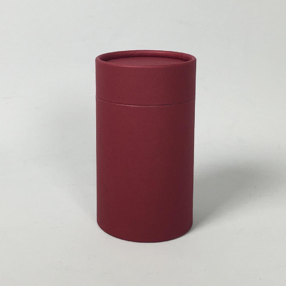 Paper tube 65-S(Wine)_Cosmetic Candy Pharmaceutical Packing Box Cylinder Gift Box Wrapping Supplies