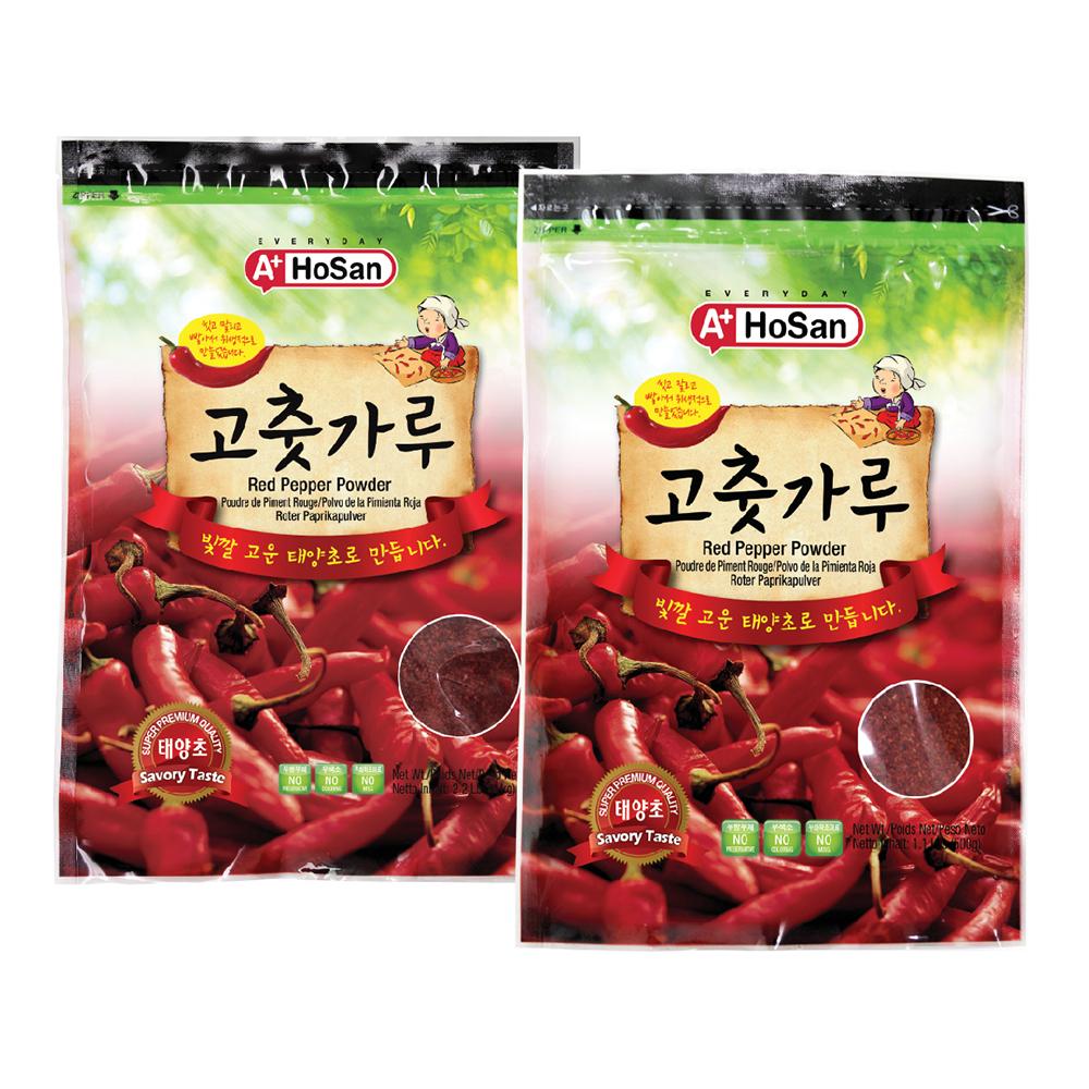 red pepper powder Korean traditional powder for spicy food ingredients