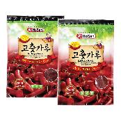 red pepper powder Korean traditional powder for spicy food ingredients