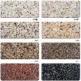 detail image1 Exterior Finishing Materials - Glass Stone a plaster finishing to a building when the sun shines