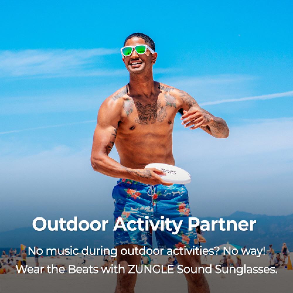 ZUNGLE Lynx : Sunglasses with Bone Conduction Speakers