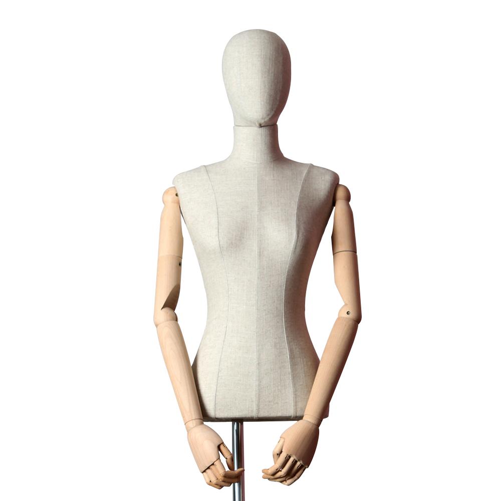 BONES Female Torso Mannequin Stand