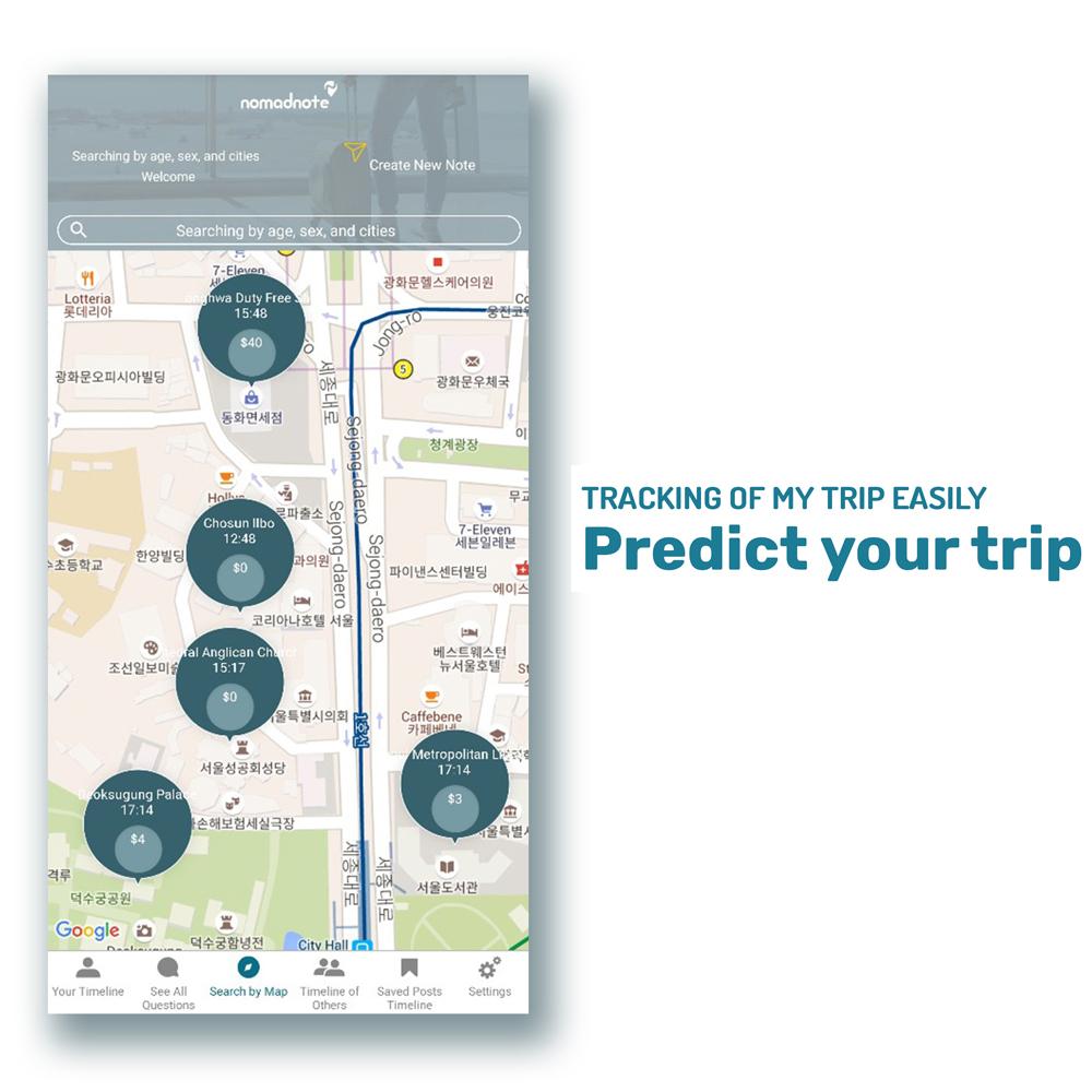[NOMAD NOTE] Record your trip App  Voucher 600MB (1GB)