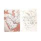full image Dream Sky Nation-Map Decorative Coloring Painting DIY Paper Continent Map - Arabia
