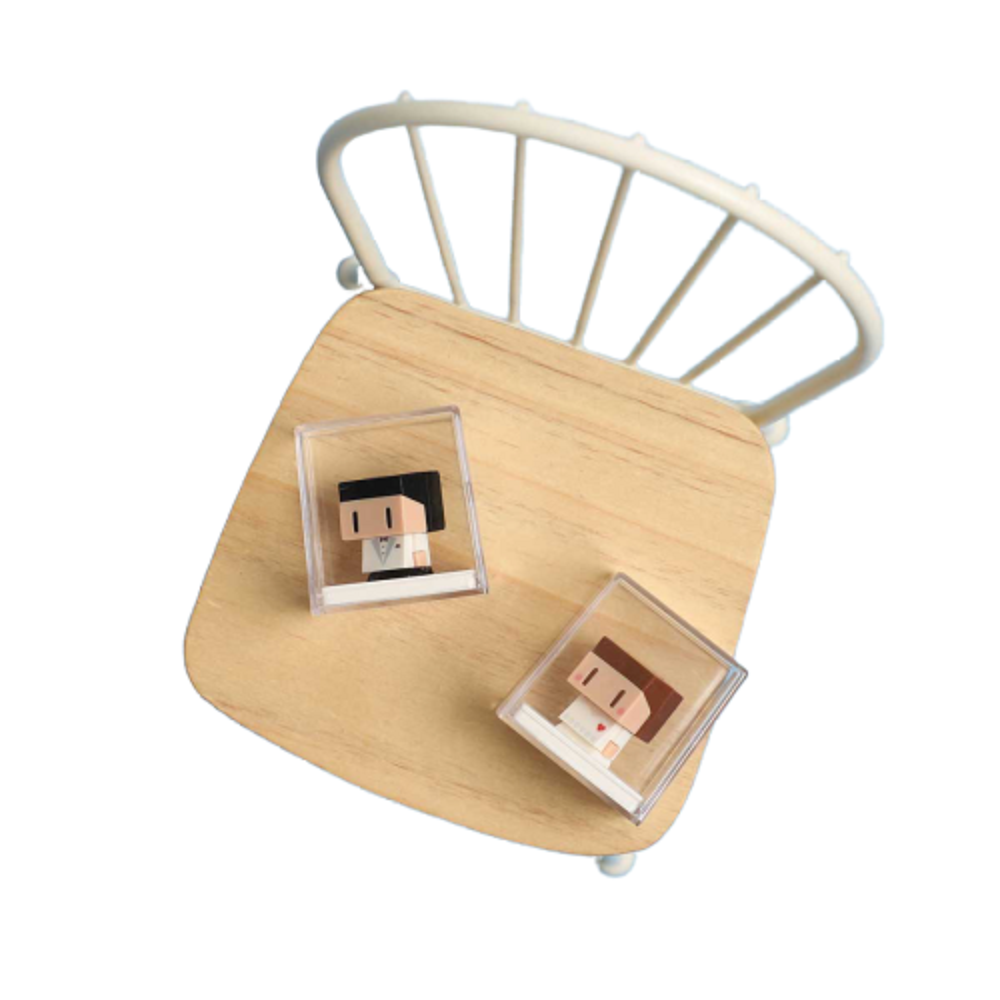 KIKAKUV Custom Acrylic mini case(2cm)