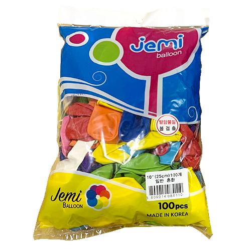 Balloon Standard Round Type 10 inches (25cm)100Pcs