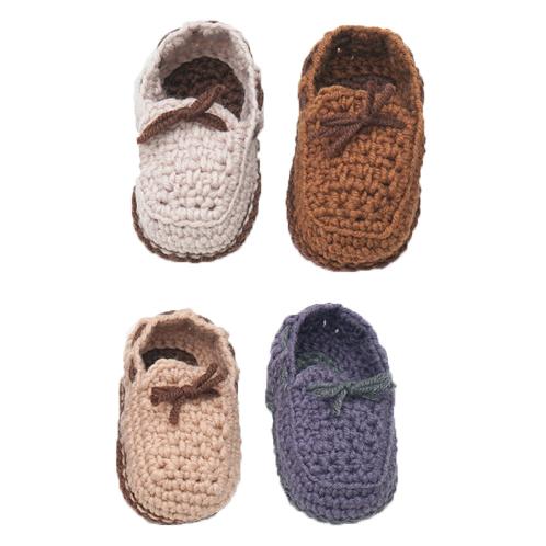 Baby Moccasins CROCHET DIY KIT