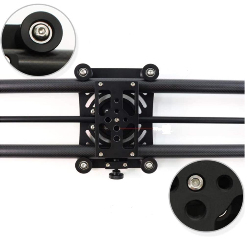 KONOVA Motorized Slider P1 Series Carbon Slider Dolly with S2 for Parallax Panorama Shot Live Motion