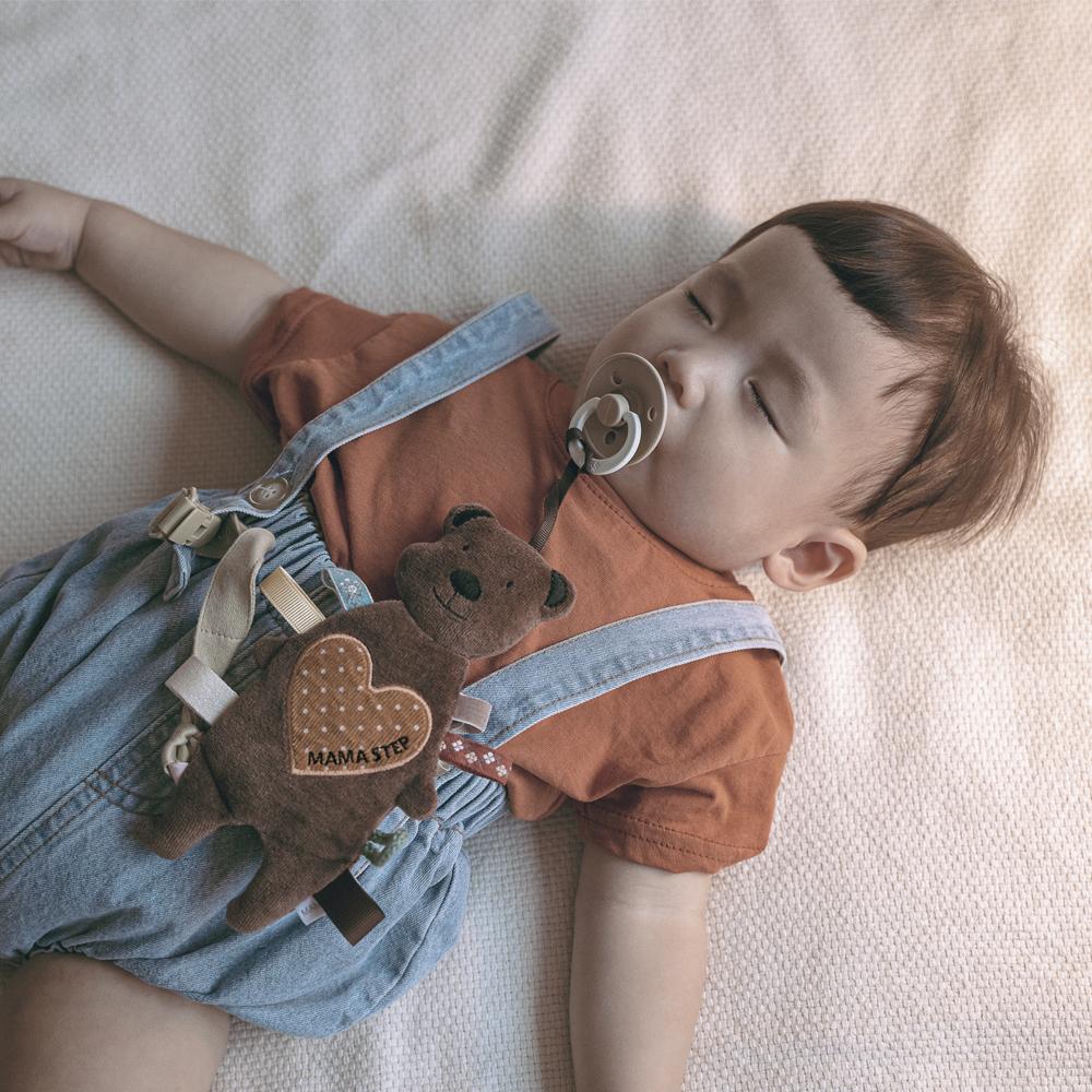 Portable mini sensory comfort "bear doll" - a regular opp packaged product(Beep)