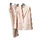 full image SUIT HEEL ONE BUTTON SINGLE SUIT - PINK