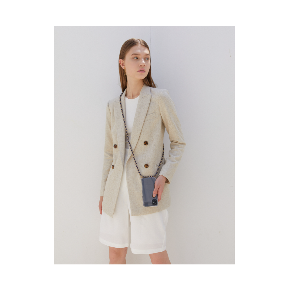 [ARNO Basic] Golden Blue - Crossbody Cell Phone Case and Strap