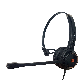 full image IPD IPH-250 Optimo-X Single Ear Noise cancelling Call center/Office Headset with U10P bottom cable w
