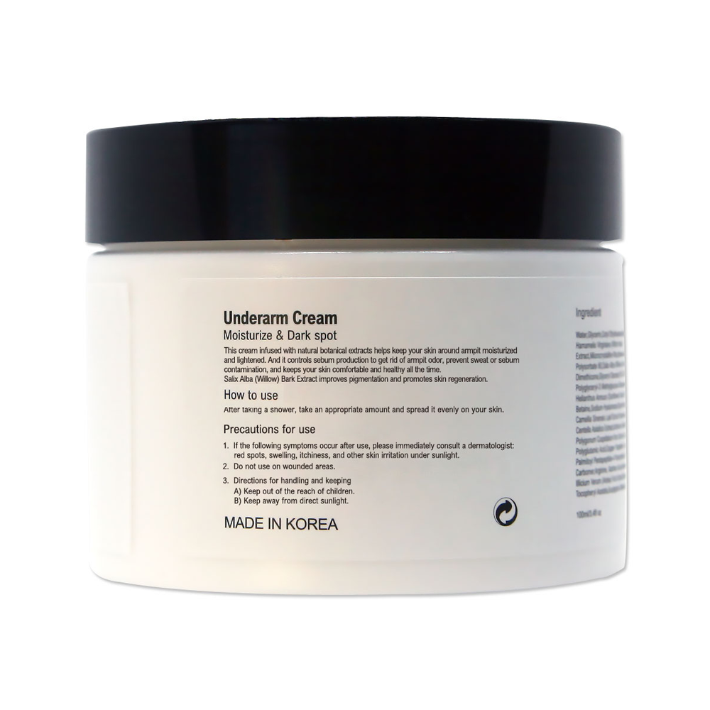 Underarm Cream Moisturizing & Dark Spot