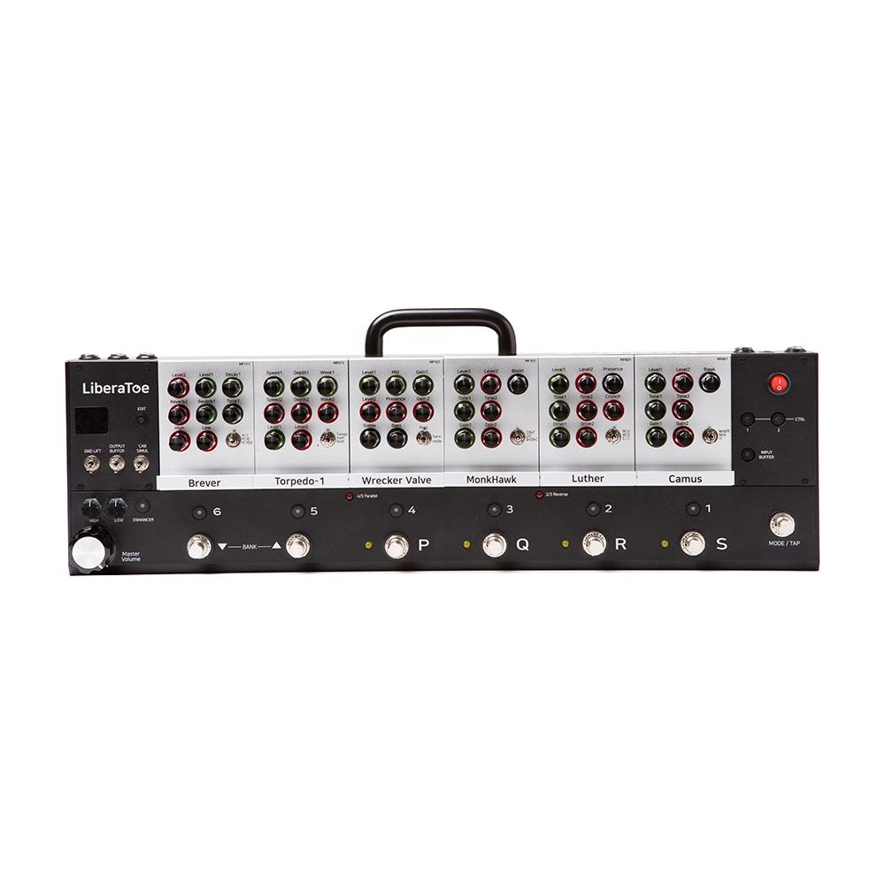 LiberaToe 6 Premium SET Smallest Analogue Multi-effector Guitar Effect Pedal