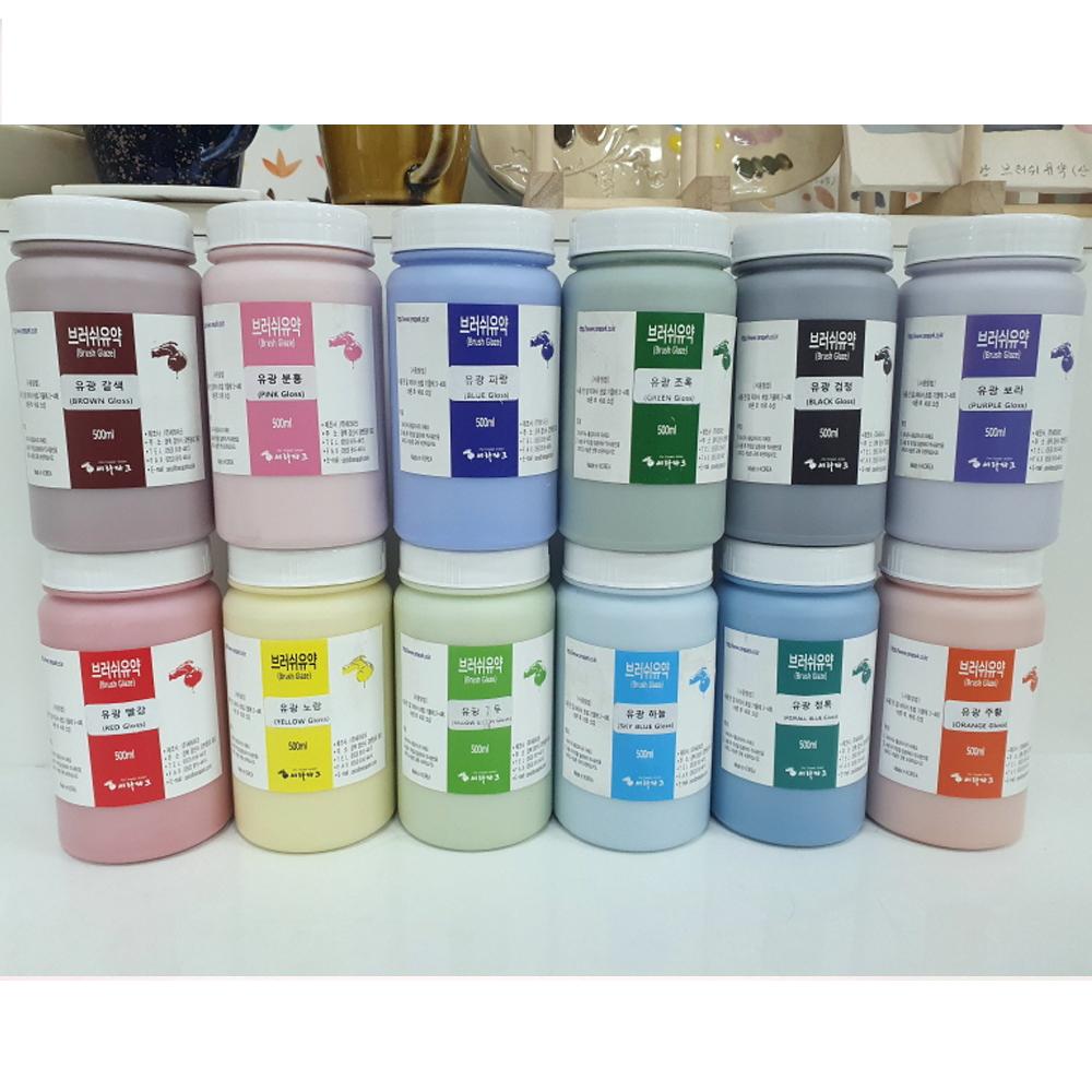 Brush Glaze 12Color Set / Gloss