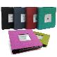 full image Fabric Frame Cover Photo Album 1UP, 5x7 50 Pockets (Jet Black)