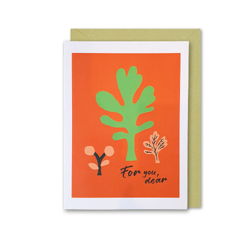 'Platanus' For You Dear Card