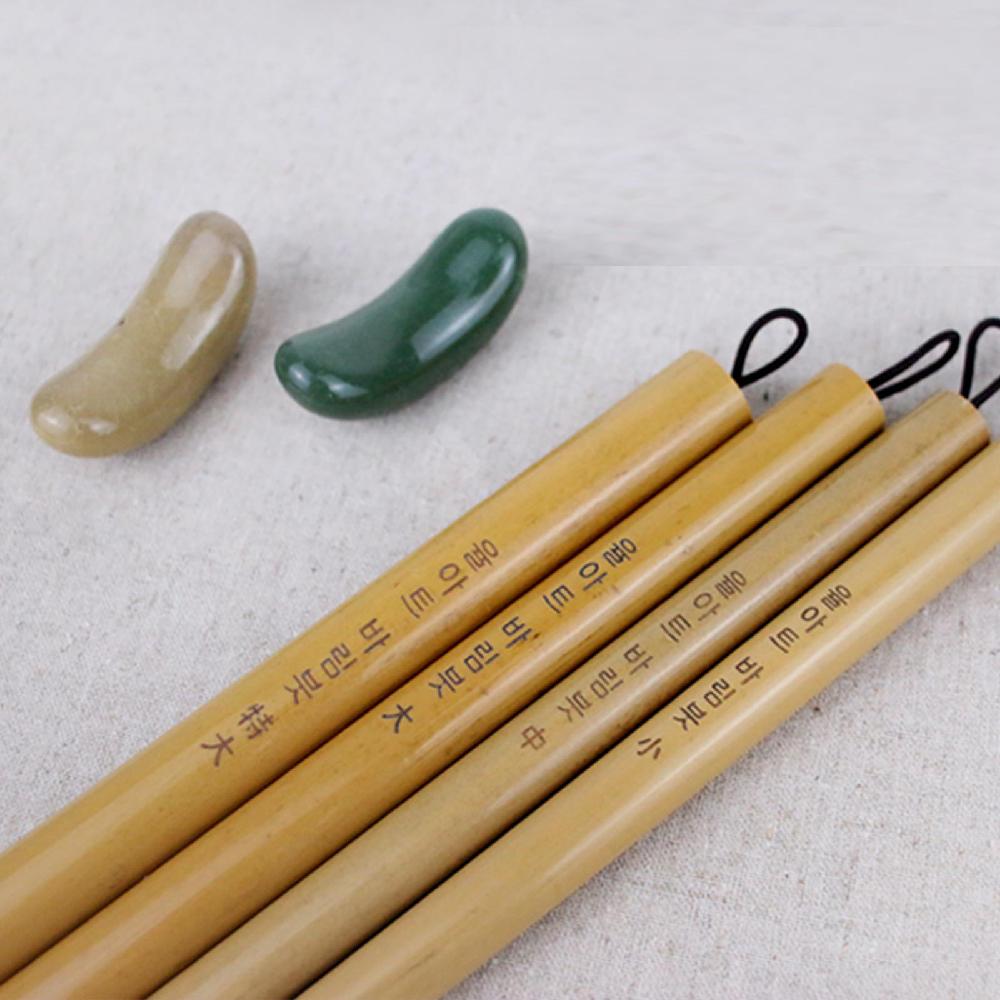 Korean Folk Art Quality Natural Wool Barim Shading Brush for Asian folk art, calligraphy, watercolor