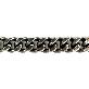 detail image1 2 Tone Stainless Steel Curb Chain 1140SF Men's Jewelry Necklaces & Pendants