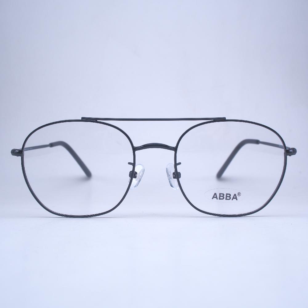 ABBA METAL7028 glasses-SHINY BLACK
