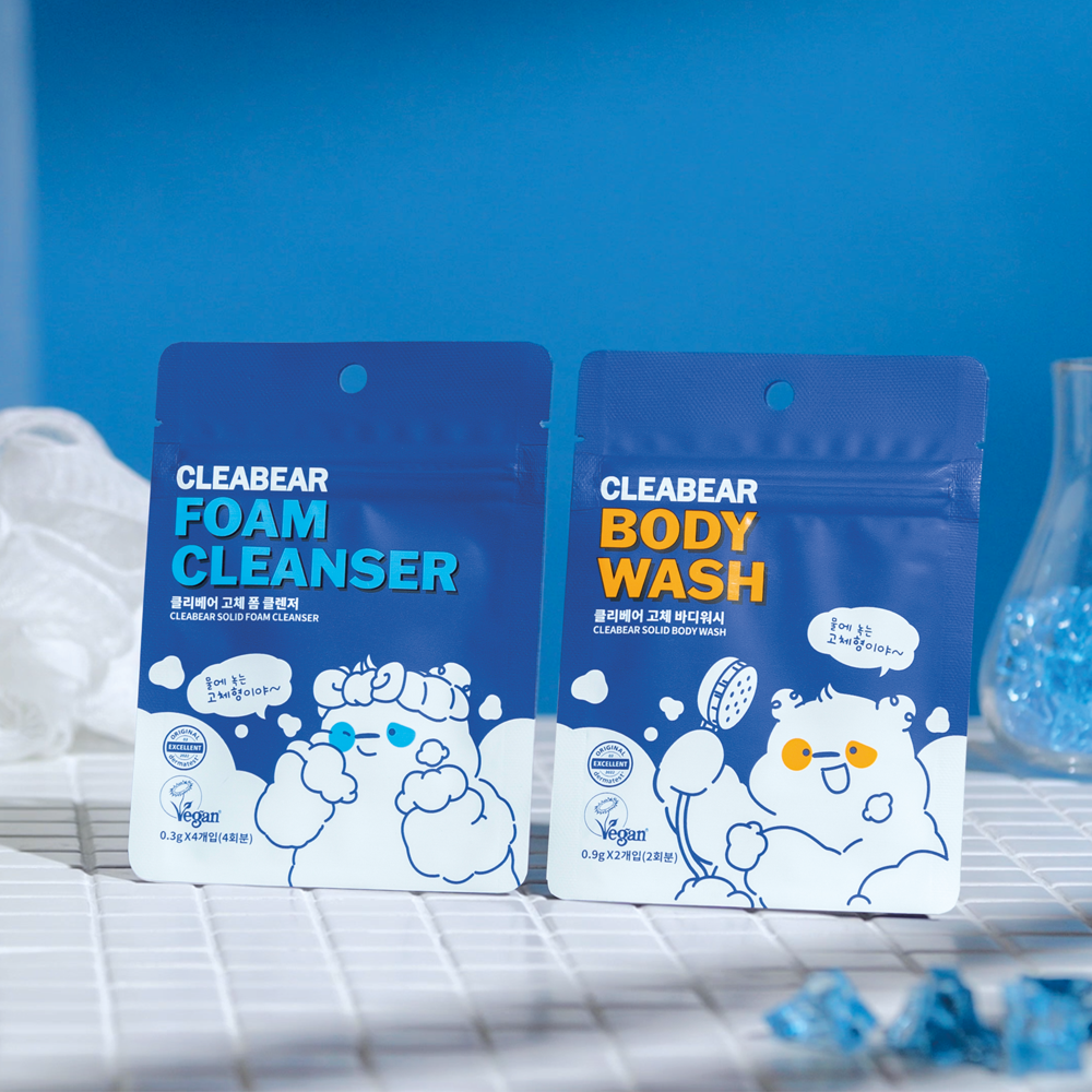 CLEABEAR SOLID FOAM CLEANSER