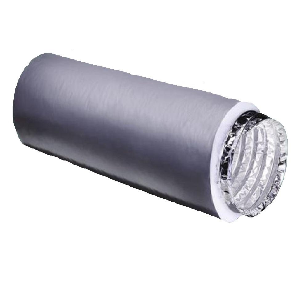 D-500AP PE, AL Foil 2P Flexible hose insulated with Polyester Wool & wrapped with Polyethylene