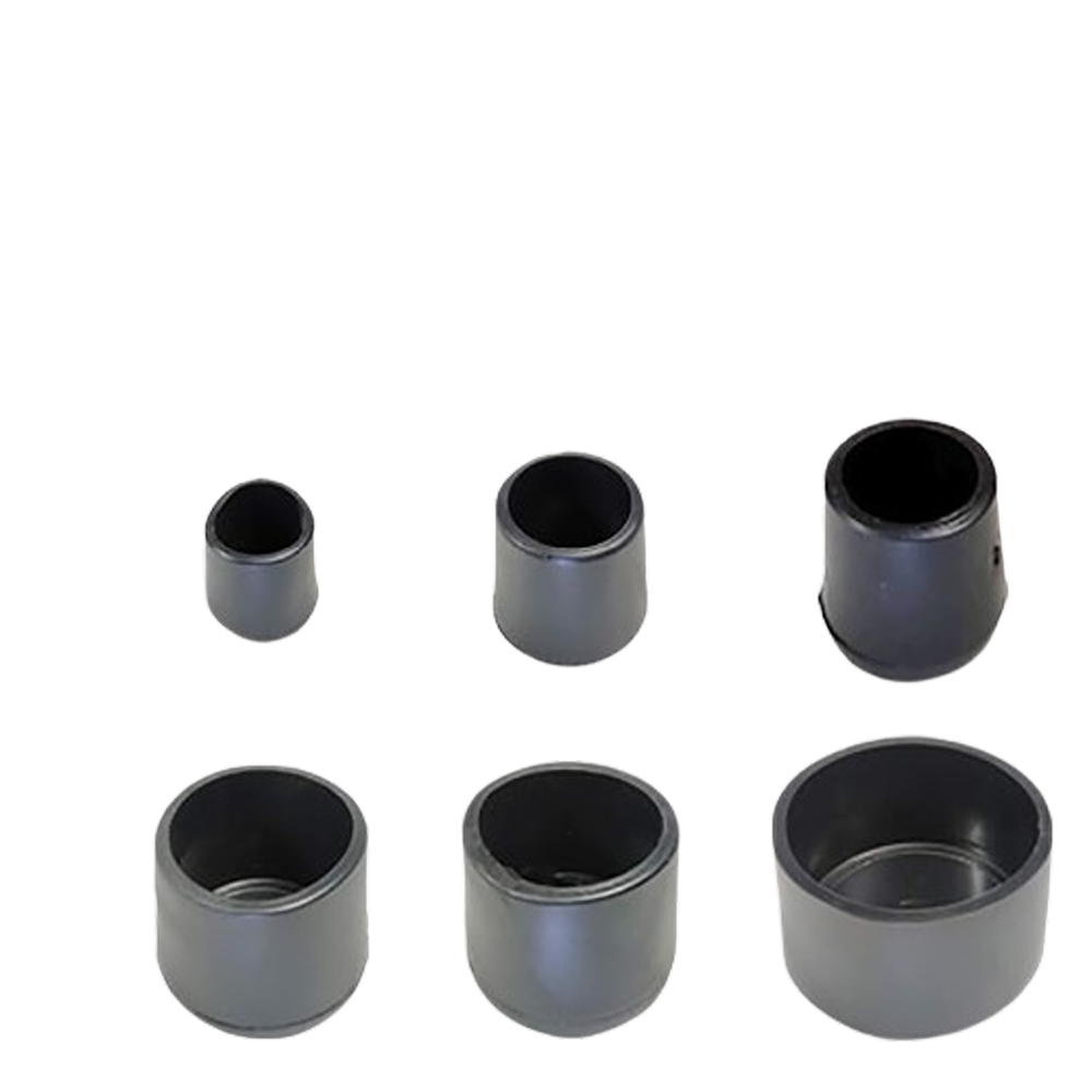 Round-type soft pvc cap