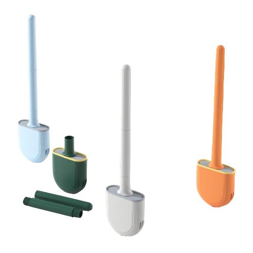 Lily Light Cheap Silicone Bathroom Brush Toilet Cleaner With Holder