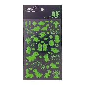 69-04 Glow in dark sticker