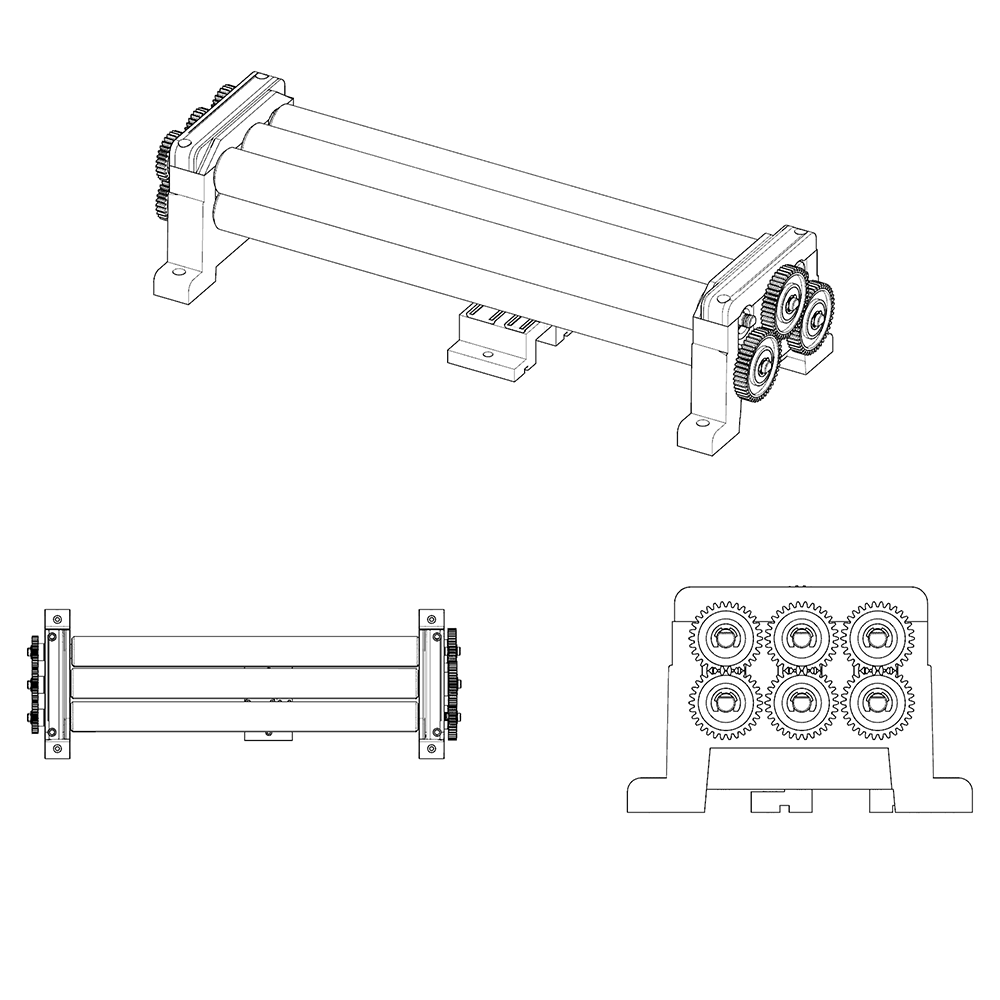 High speed heavy duty A3 laminator BioPro320H