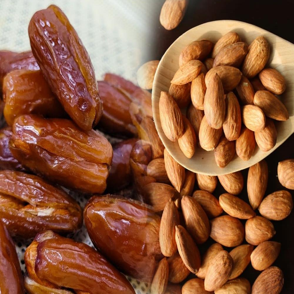 UKISAEM Almond Date Palm with Soybean Powder Snack 25g x 5ea