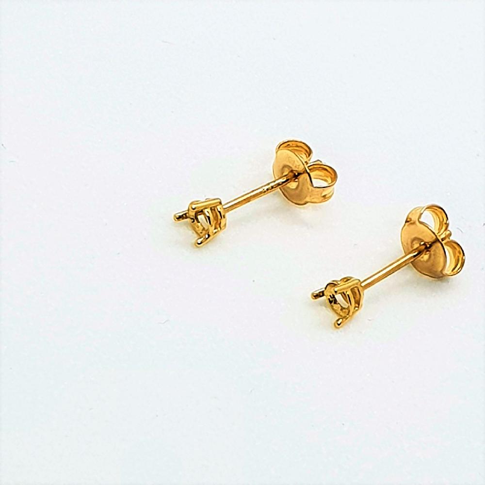 18K GOLD  TENNIS MOUNTING BRACELET