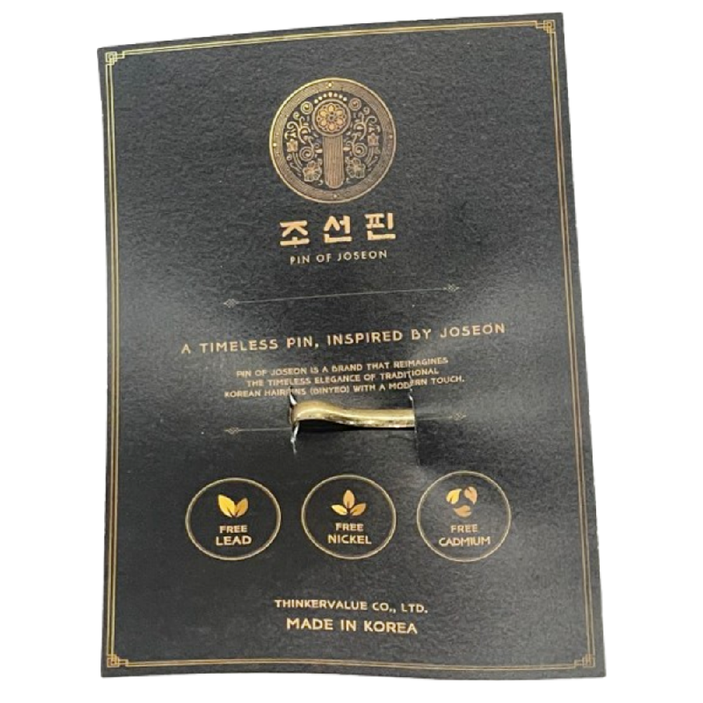 Pin of Joseon Texture Gold