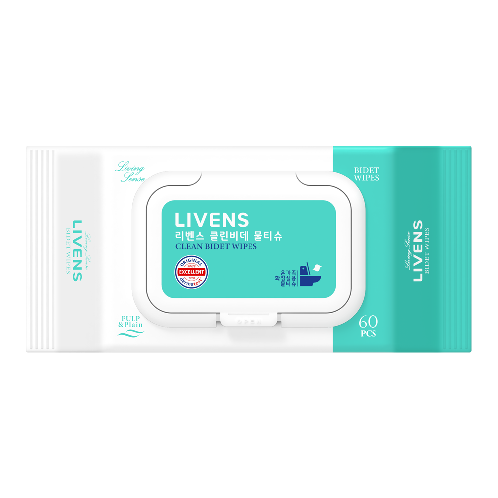 Livens Toilet Bidet Wet Wipes Soft Clean