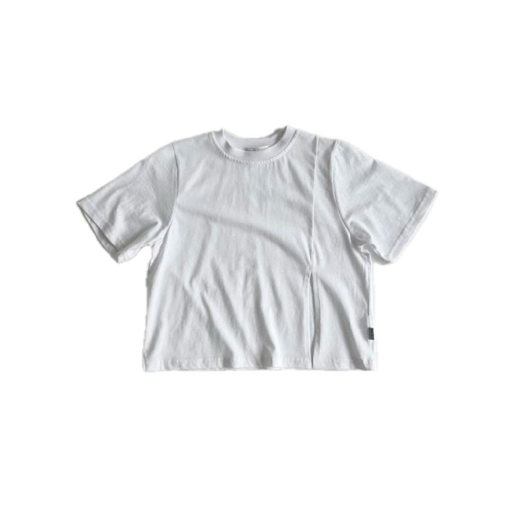 Saint Doll Diagonal Cut T-shirt